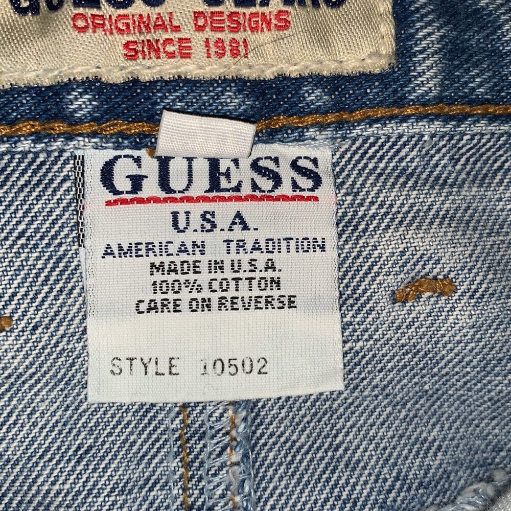 EUC Vintage GUESS Denim Skirt - Picture 5 of 12
